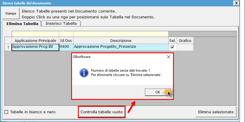 Bilancio ETS - Altri Documenti 17 7.ControllaTabelleVuote