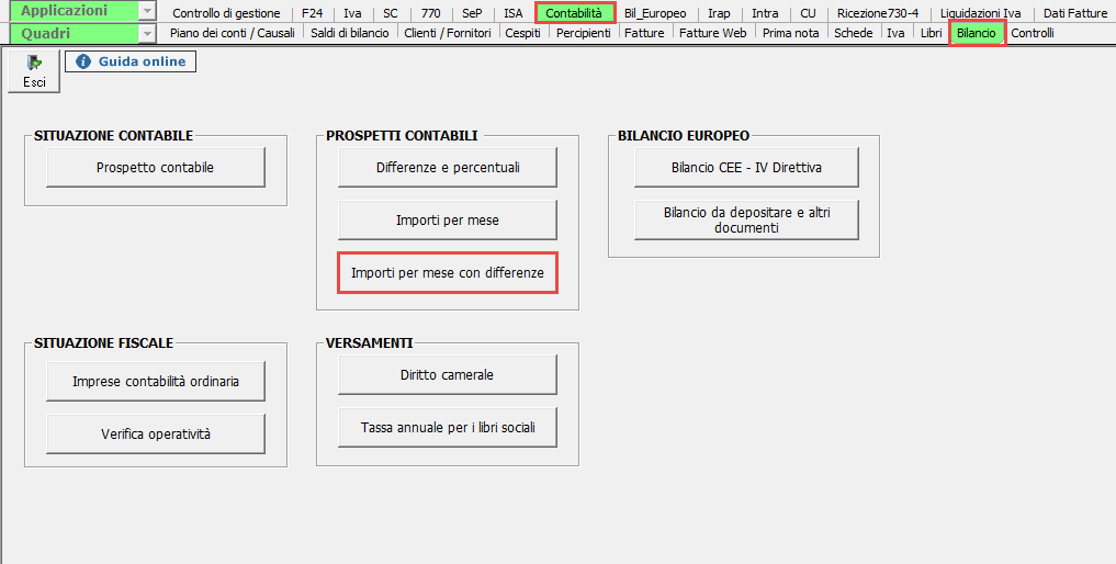 Importi per mese con differenze 1 1 41