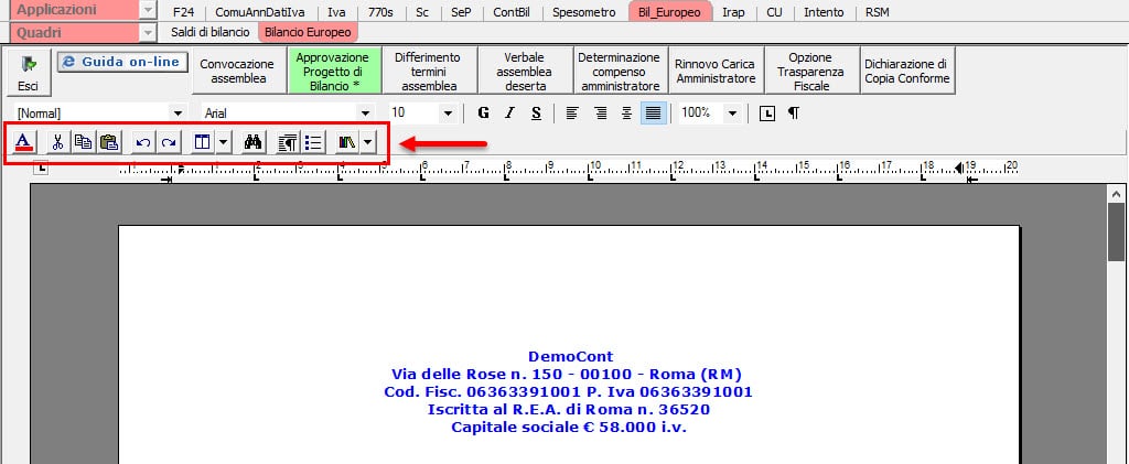 Analisi di Bilancio: Riclassificazioni ed Indici 78 10.BarraStrumenti 8