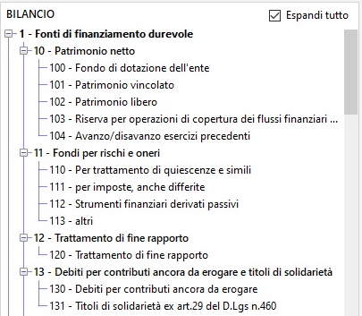 Correzione incongruenze nel piano dei conti 2023 ETS ed ENC 30 25bb835b 1f5a 43b7 918f 2efe70927b64