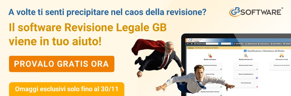 Il software Revisione legale GB viene in tuo aiuto! Il software Revisione legale GB viene in tuo aiuto!